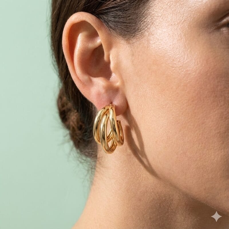 Brinco Trina Liso Mini