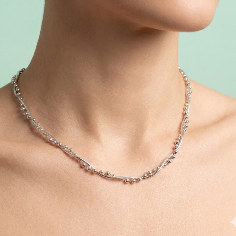 Colar Éclipse Argent