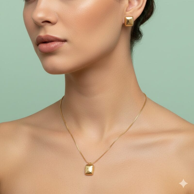 Conjunto Quadrado Liso Textura Minimalista