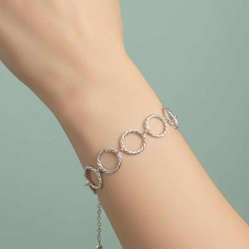 Pulseira Encanto Infinito em Aço